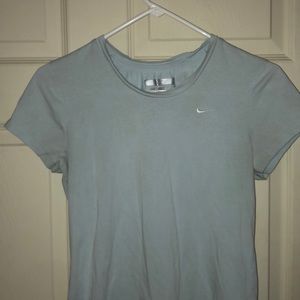 Light blue Nike dry fit tee